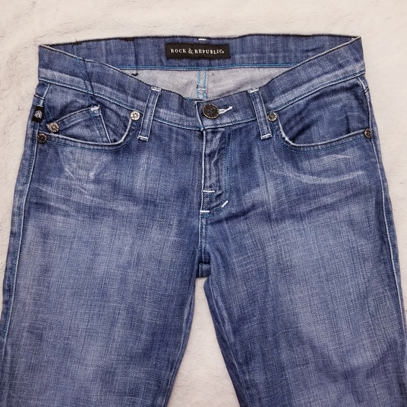 Rock & Republic Stella Straight Leg Jean - Picture 2 of 13